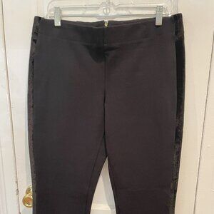 J. Crew Black Ponte Tuxedo Ankle Pants, 12
